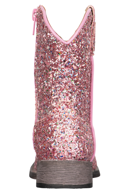 Roper Pink Glitter Galore Toddler Boots