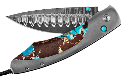 William Henry Desert Blues Pocket Knife