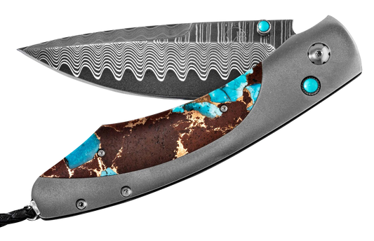 William Henry Desert Blues Pocket Knife