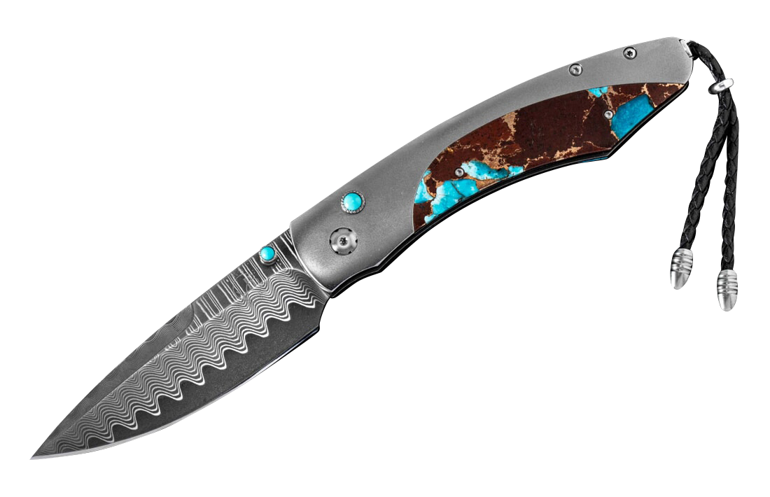 William Henry Desert Blues Pocket Knife