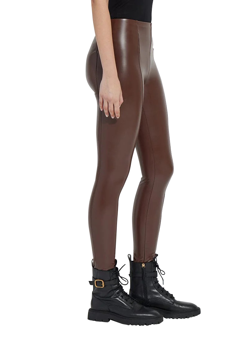 Lysse High Waisted Faux Leather Leggings