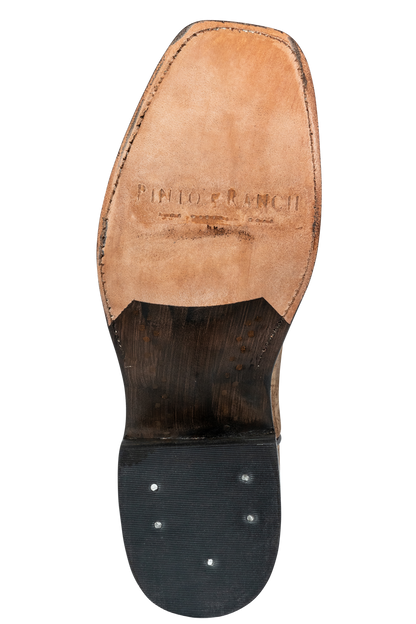 Rios of Mercedes Men's Hippo Cowboy Boots - Chocolate