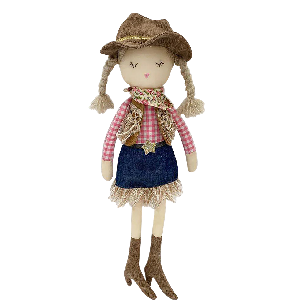 Mon Ami Clementine Cowgirl Doll