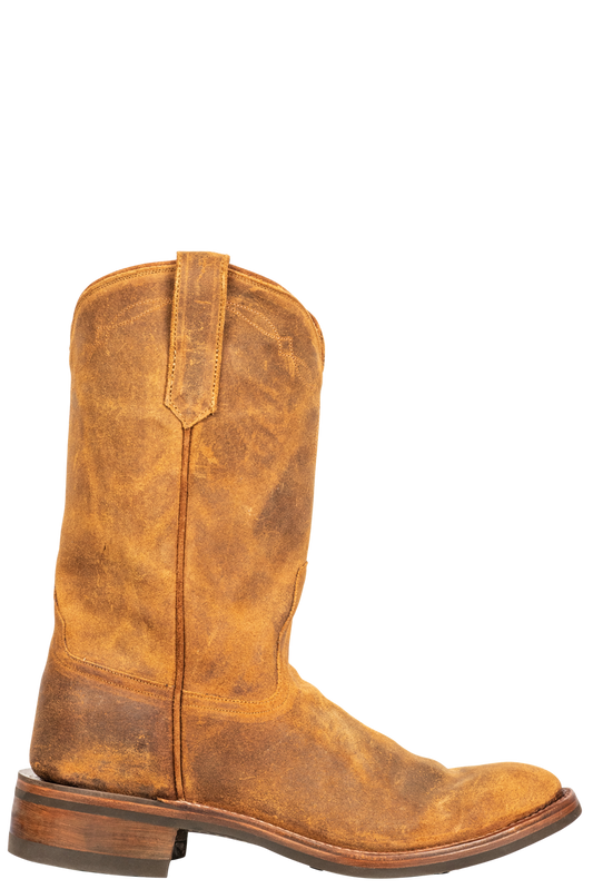 Rios of Mercedes Men's Kudu Antelope Cowboy Boots - Buckwheat