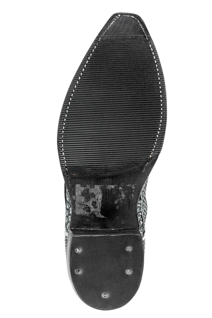 Rios of Mercedes Gray Python Cowgirl Boots