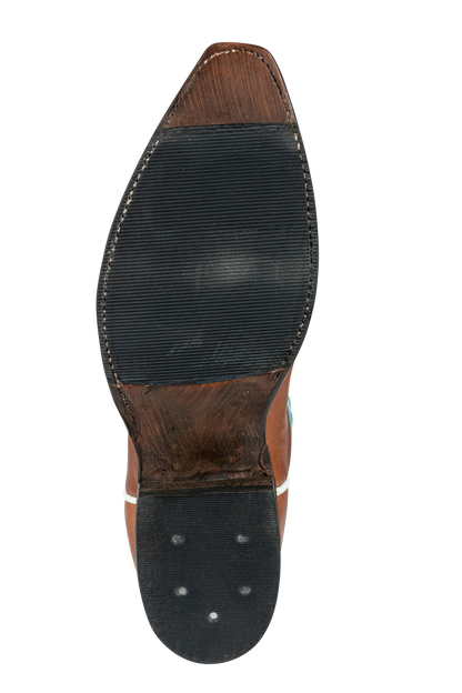 Rios of Mercedes Sunflower Cowgirl Boots - Turquoise