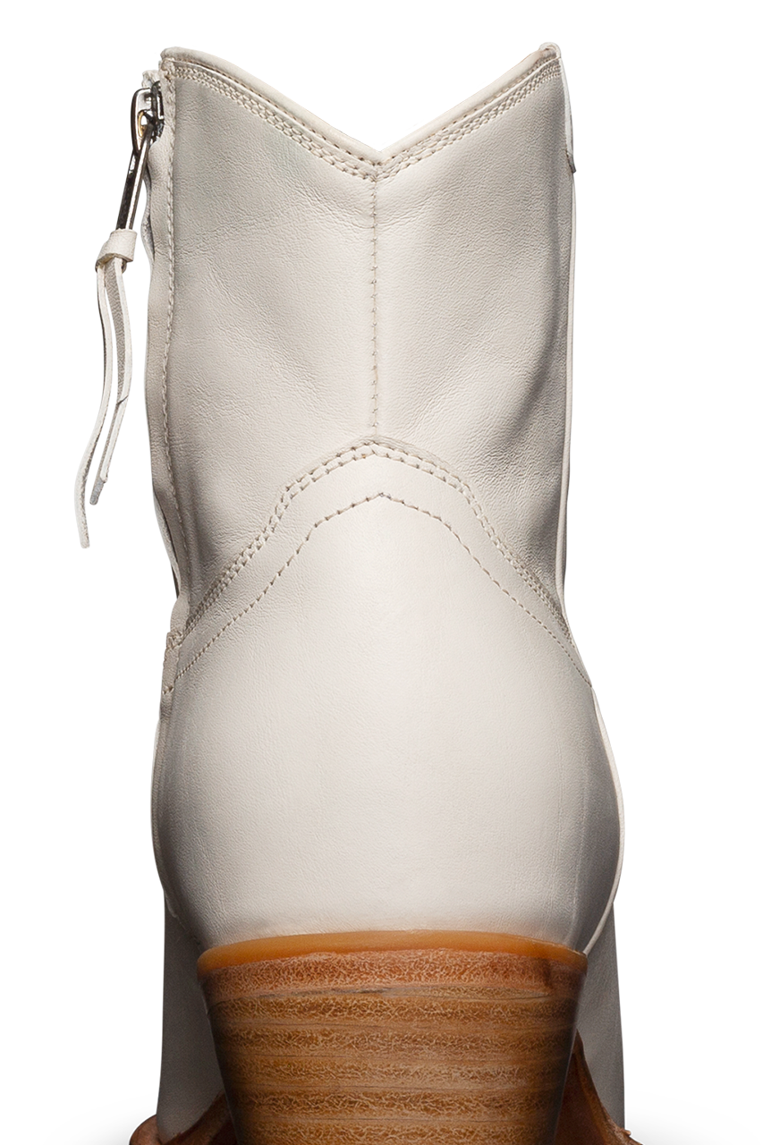 Tecovas Daisy Zip Bootie - Bone