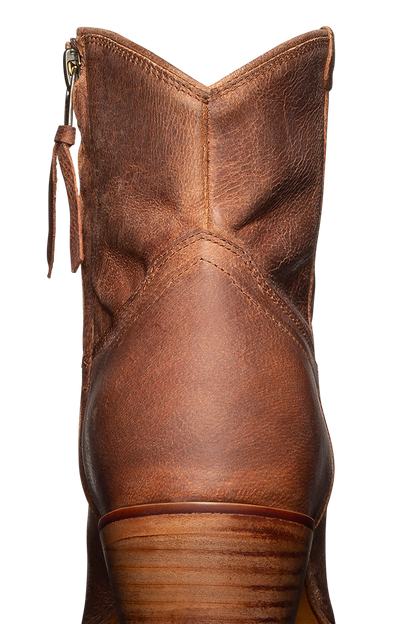 Tecovas Daisy Zip Bootie - Scotch