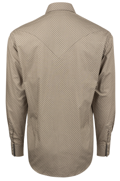 Stetson Men's Snap Front Shirt - Smoke