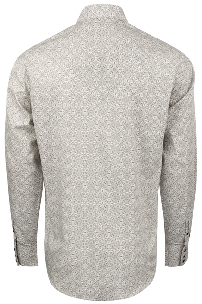 Stetson Men's Snap Front Shirt - Pewter