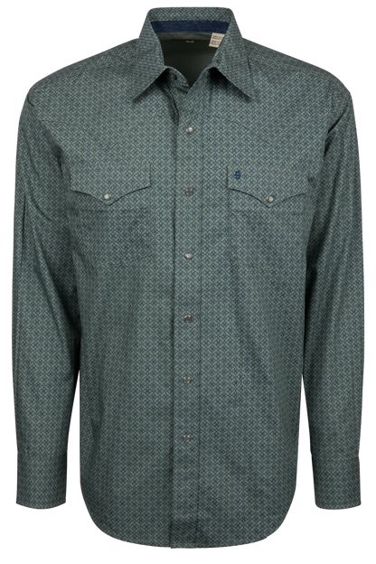 Stetson Men's Snap Front Shirt - Sage
