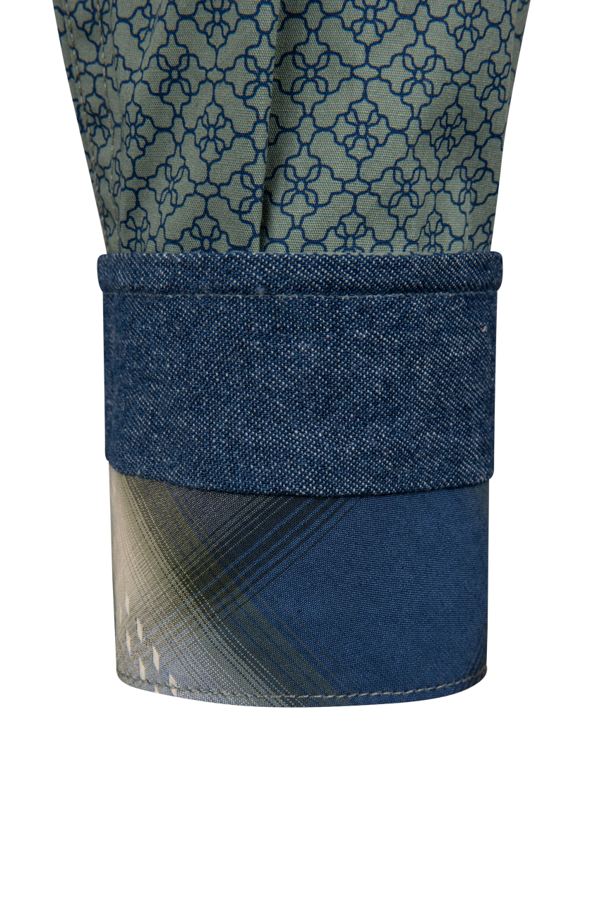 Stetson Men's Snap Front Shirt - Sage