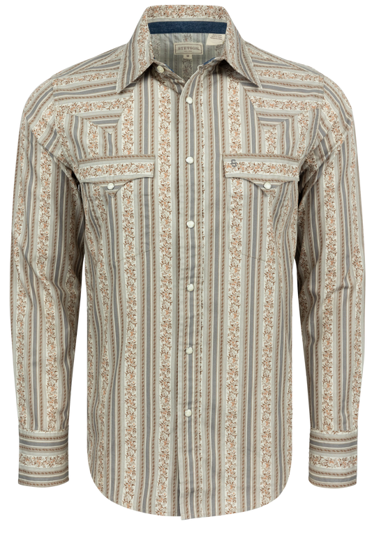 Stetson Men's Snap Front Shirt - Frontier