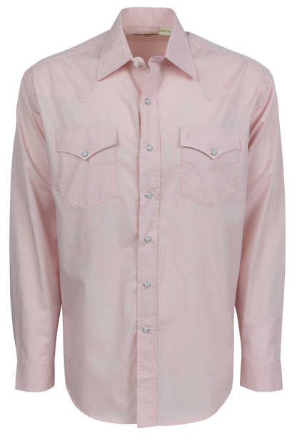 Stetson Men's Snap Front Shirt - Pink