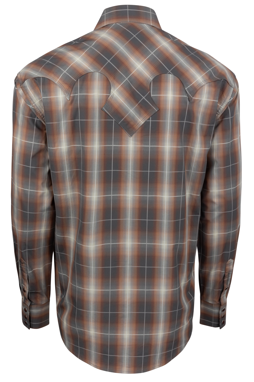 Stetson Men's Snap Front Shirt - Copper