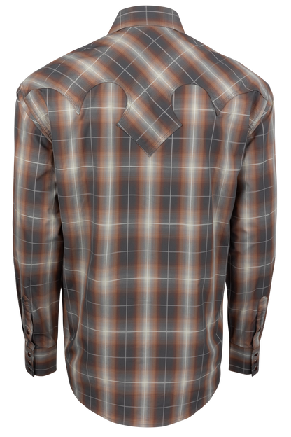 Stetson Men's Snap Front Shirt - Copper