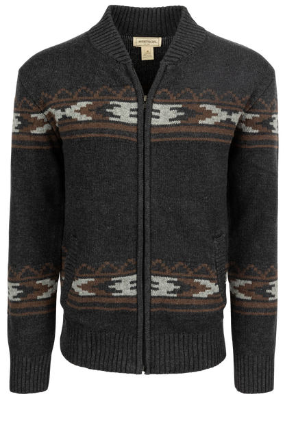 Stetson Men's Thunderbird Cardigan - Black