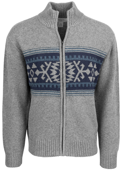 Stetson Men's Aztec Cardigan - Gray&nbsp;