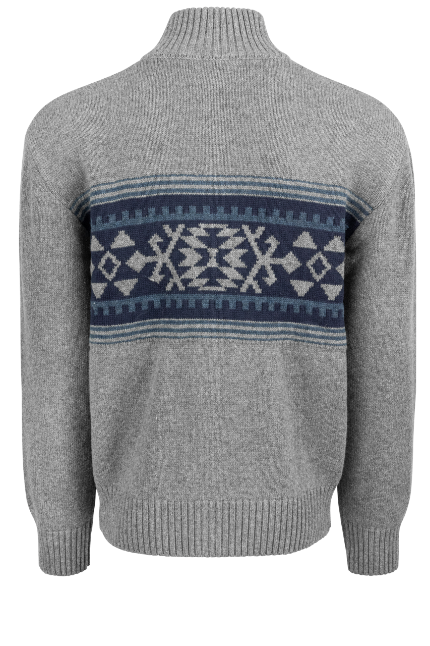 Stetson Men's Aztec Cardigan - Gray&nbsp;