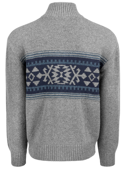 Stetson Men's Aztec Cardigan - Gray&nbsp;