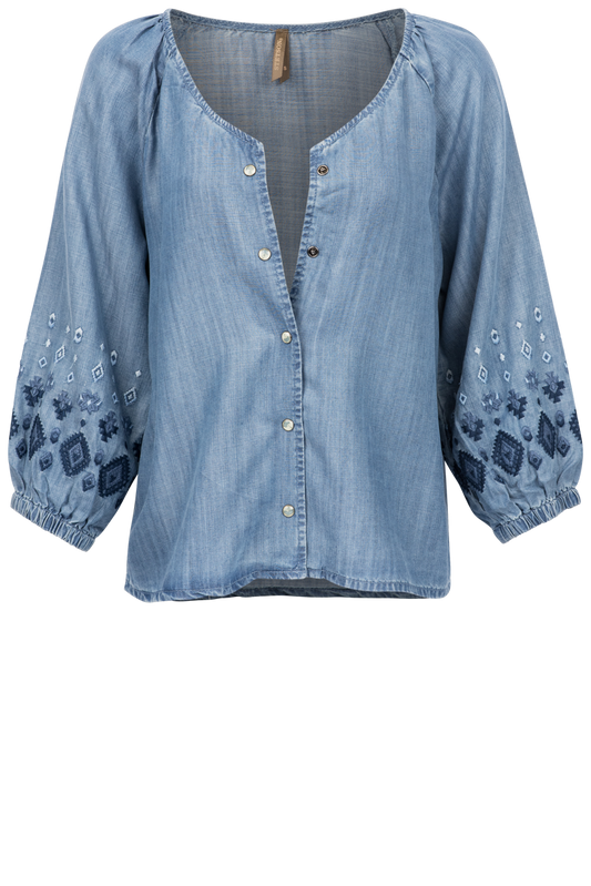 Stetson Women's Denim Blouse