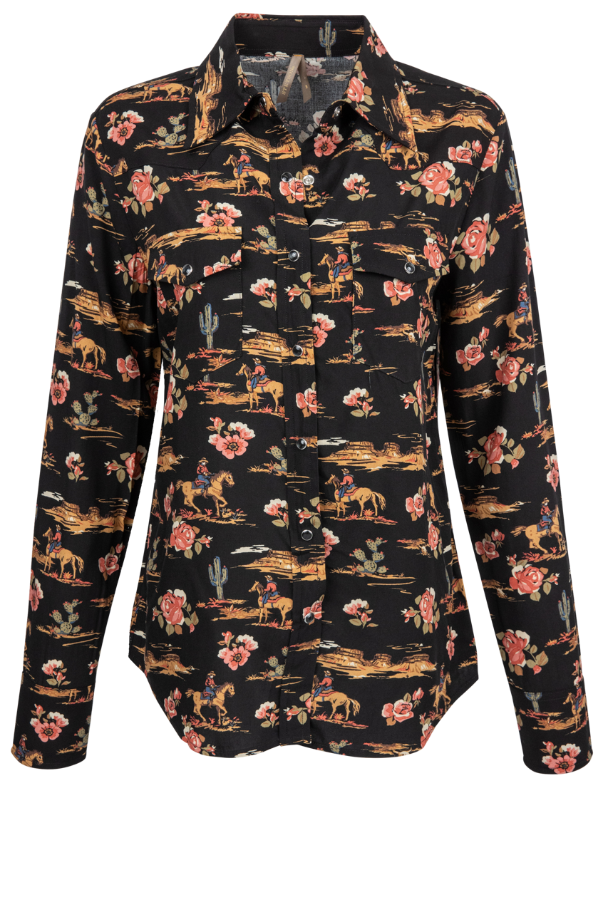 Stetson Women's Night Ride Blouse
