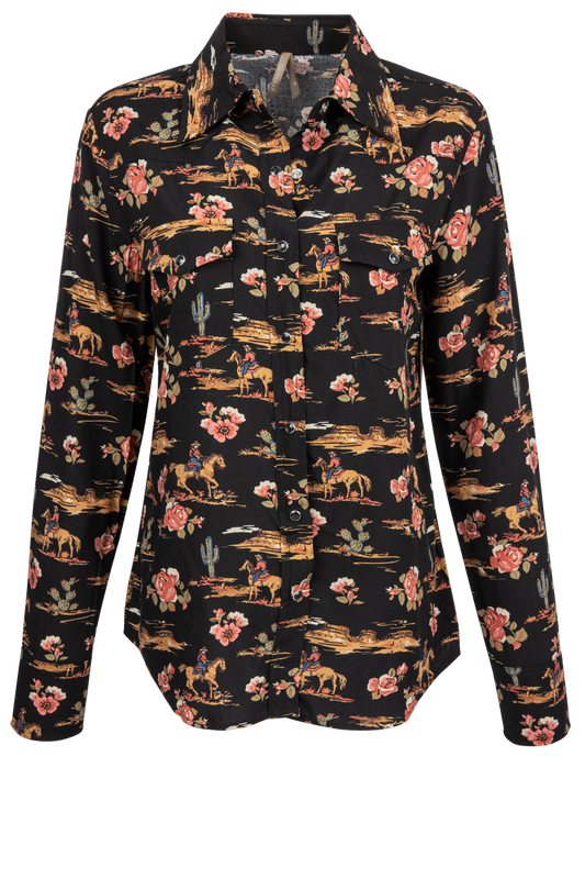 Stetson Women's Night Ride Blouse