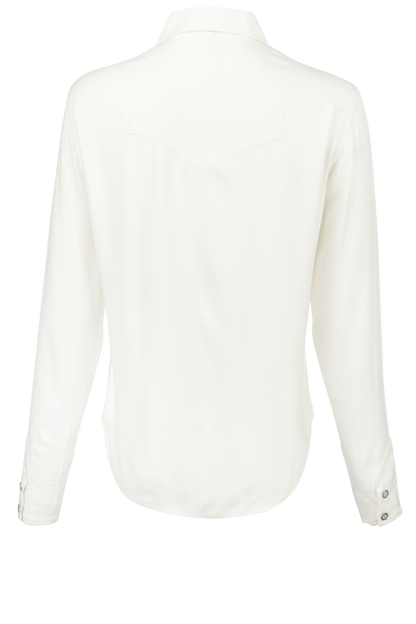 Stetson Women's Ivory Snap Front Blouse
