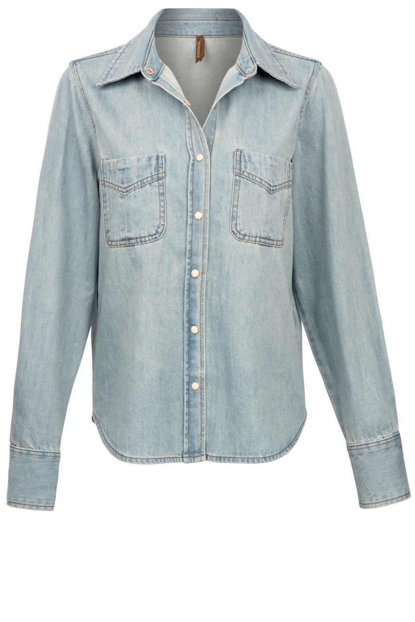 Stetson Women's Classic Denim Blouse