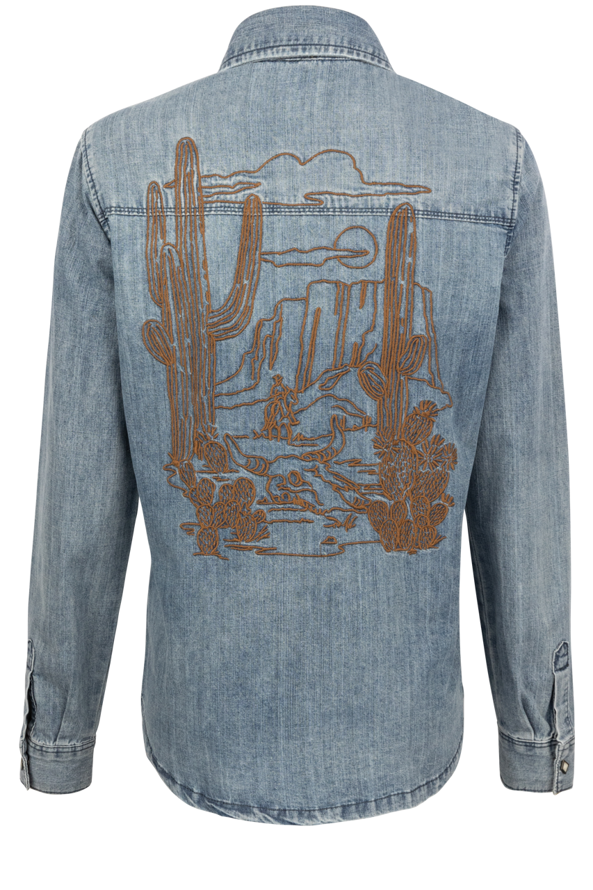 Stetson Women's Desert Denim Shirt