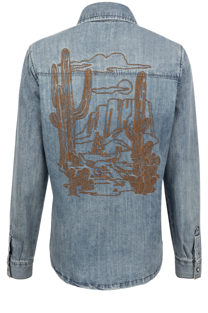 Stetson Women's Desert Denim Shirt