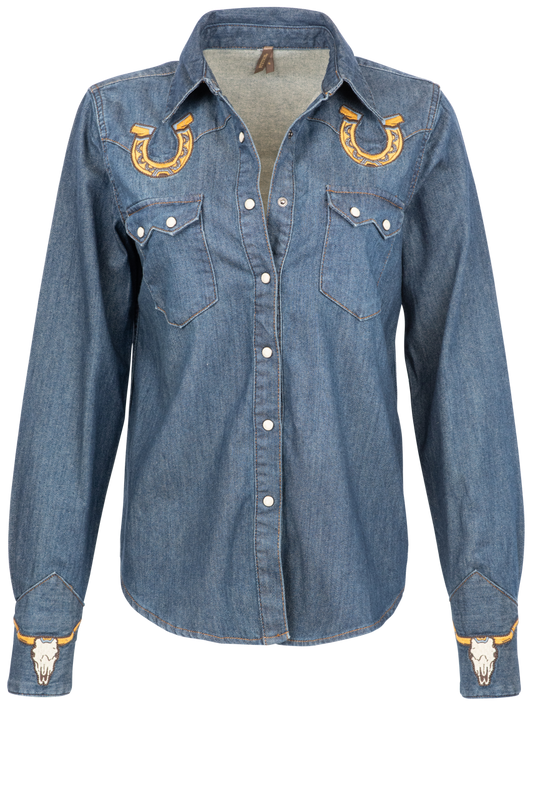 Stetson Women's Western Denim Shirt