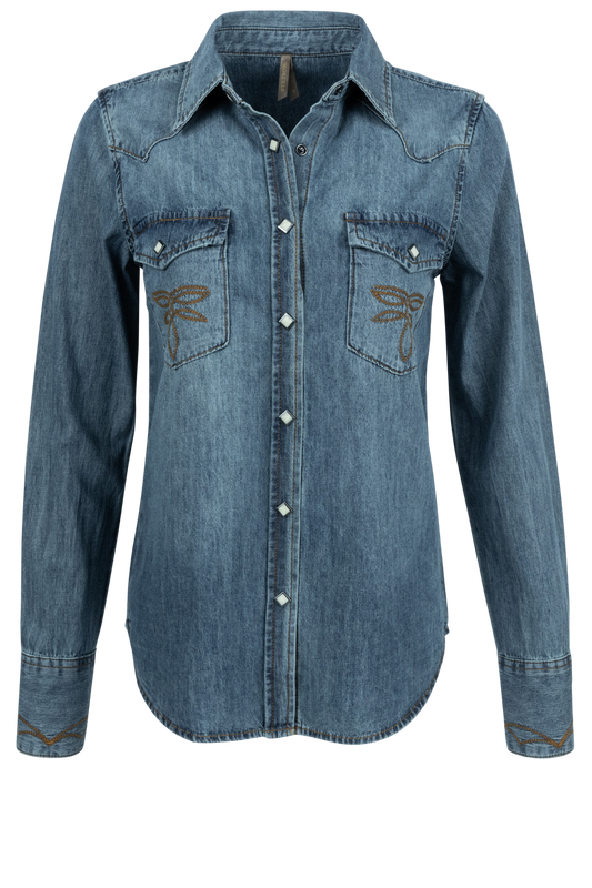 Stetson Women's Denim Western Shirt