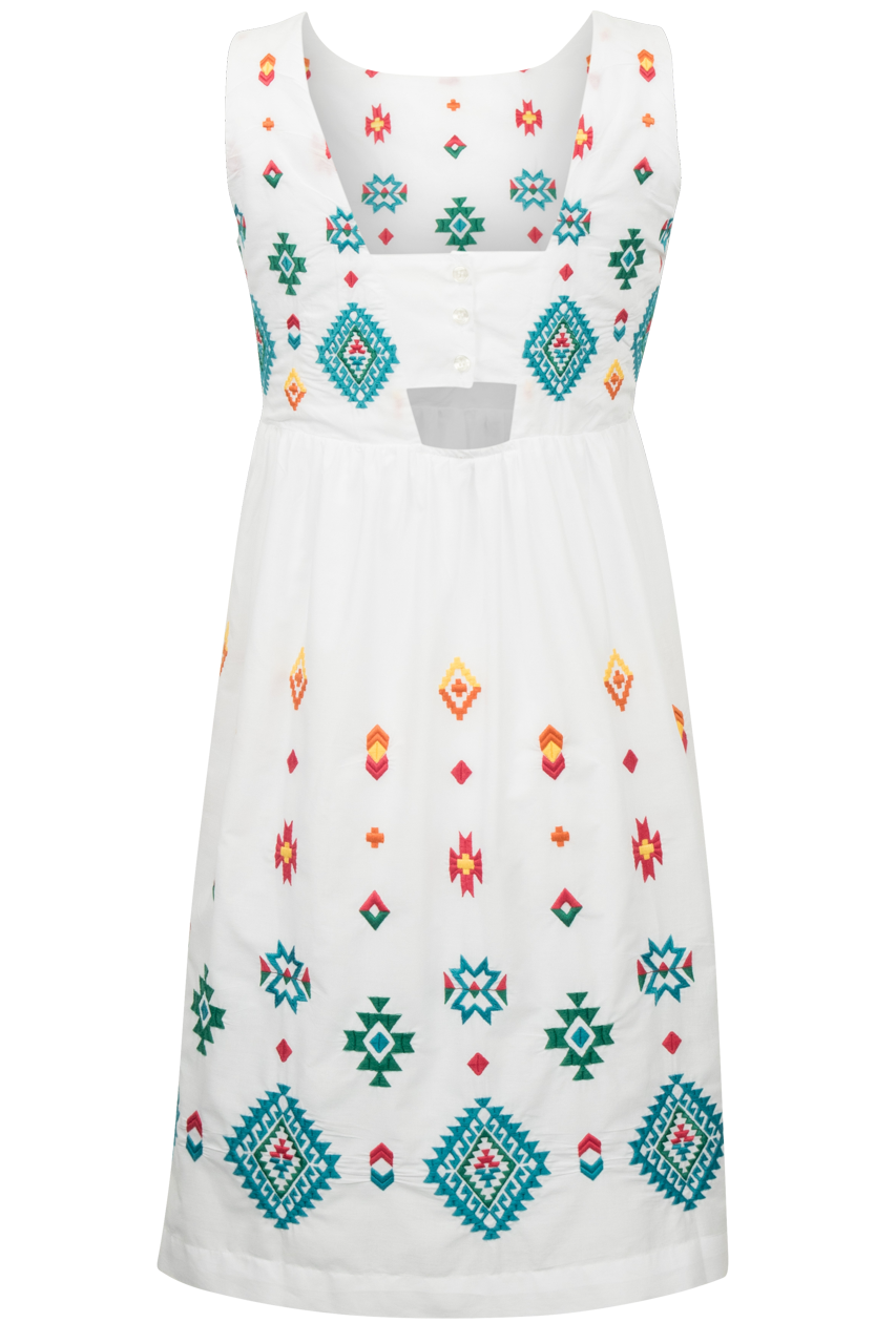 Stetson Women's Bright Schiffli Cotton Dress
