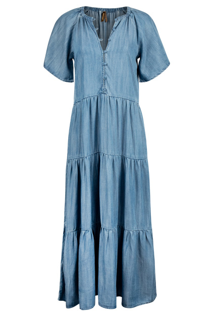 Stetson Women's Tiered Denim Dress