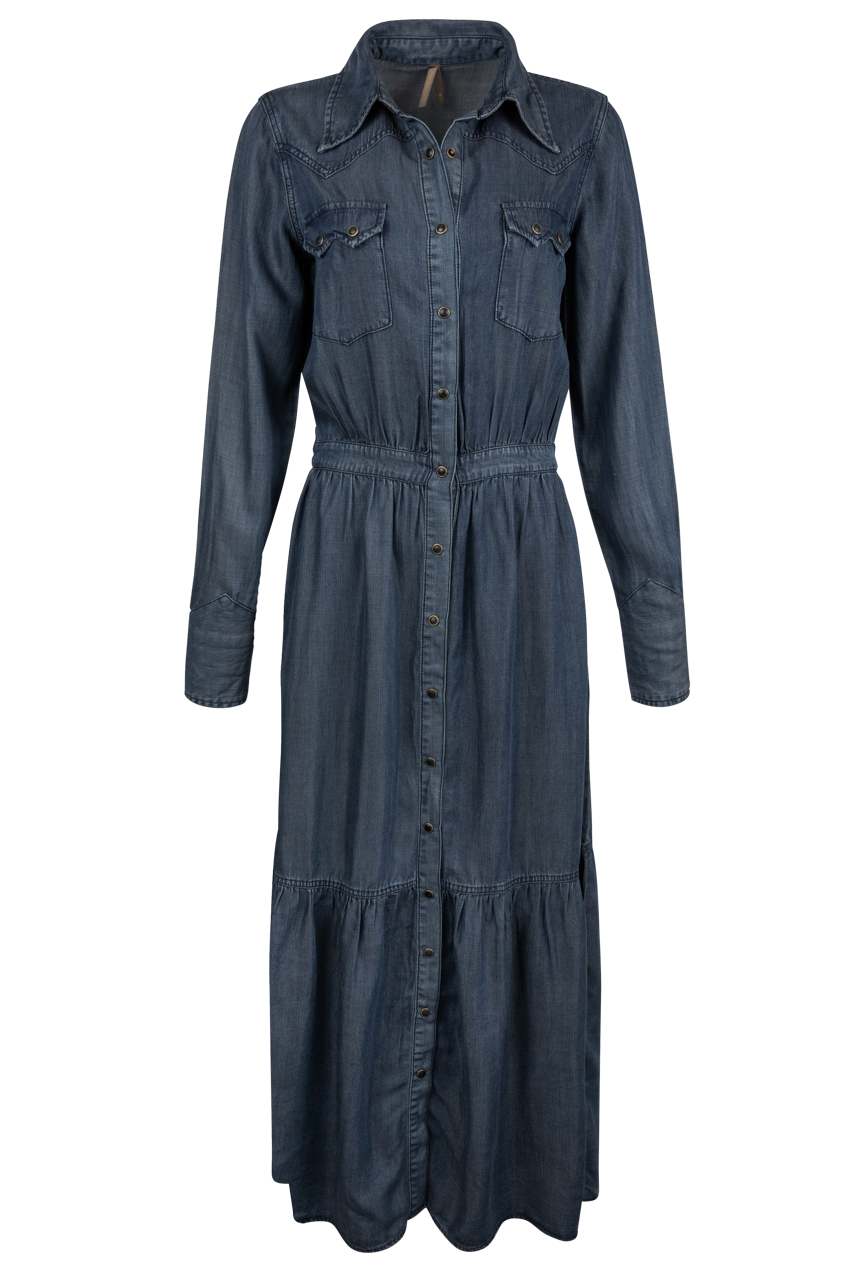 Stetson Women's Collared Denim Dress