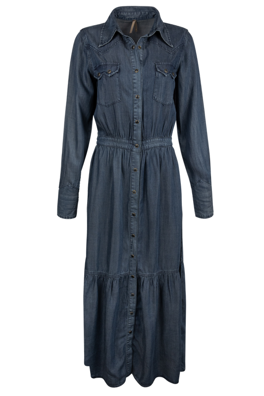 Stetson Women's Collared Denim Dress