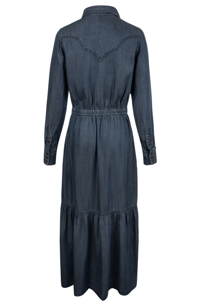 Stetson Women's Western Collared Denim Dress