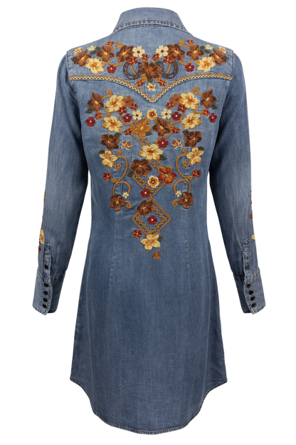 Stetson Women's Western Denim Shirt Dress