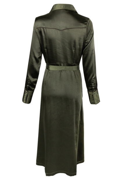 Stetson Women's Long Satin Dress