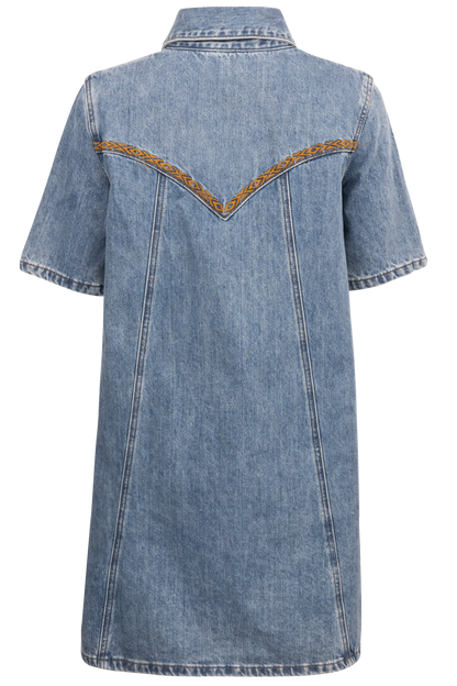 Stetson Women's Classic Denim Shirt Dress