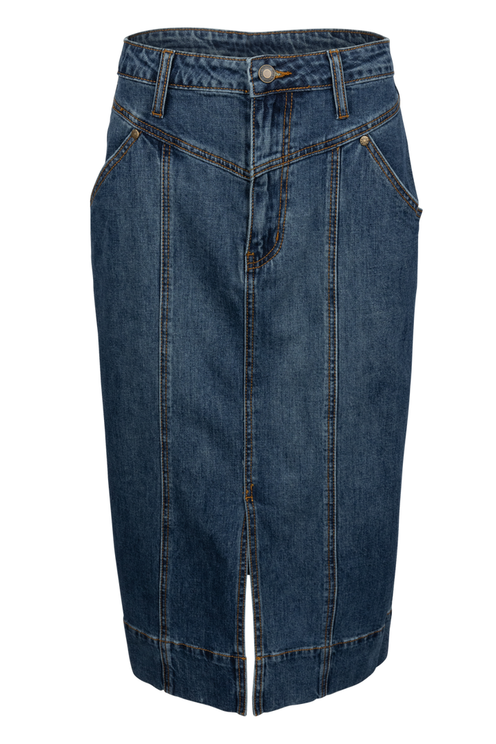 Western Boot Print Skirt