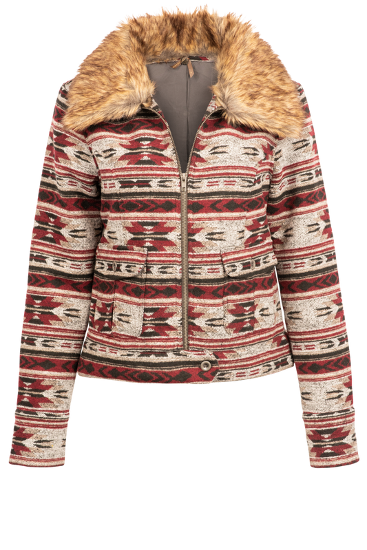 Stetson Women's Blanket Zip Front Jacket