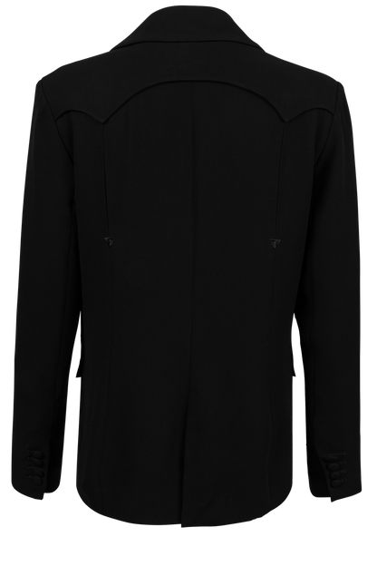 Stetson Women's Black Crepe Blazer