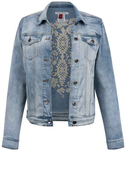 Stetson Women's Floral Denim Jacket