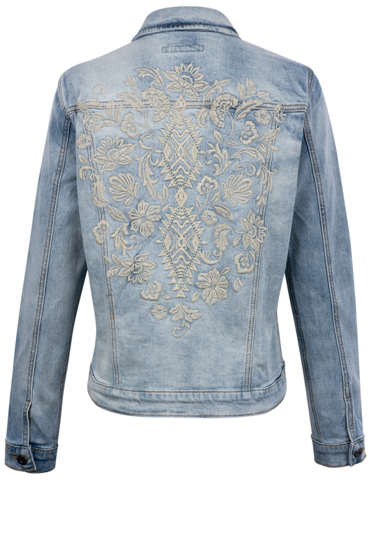 Stetson Women's Floral Denim Jacket