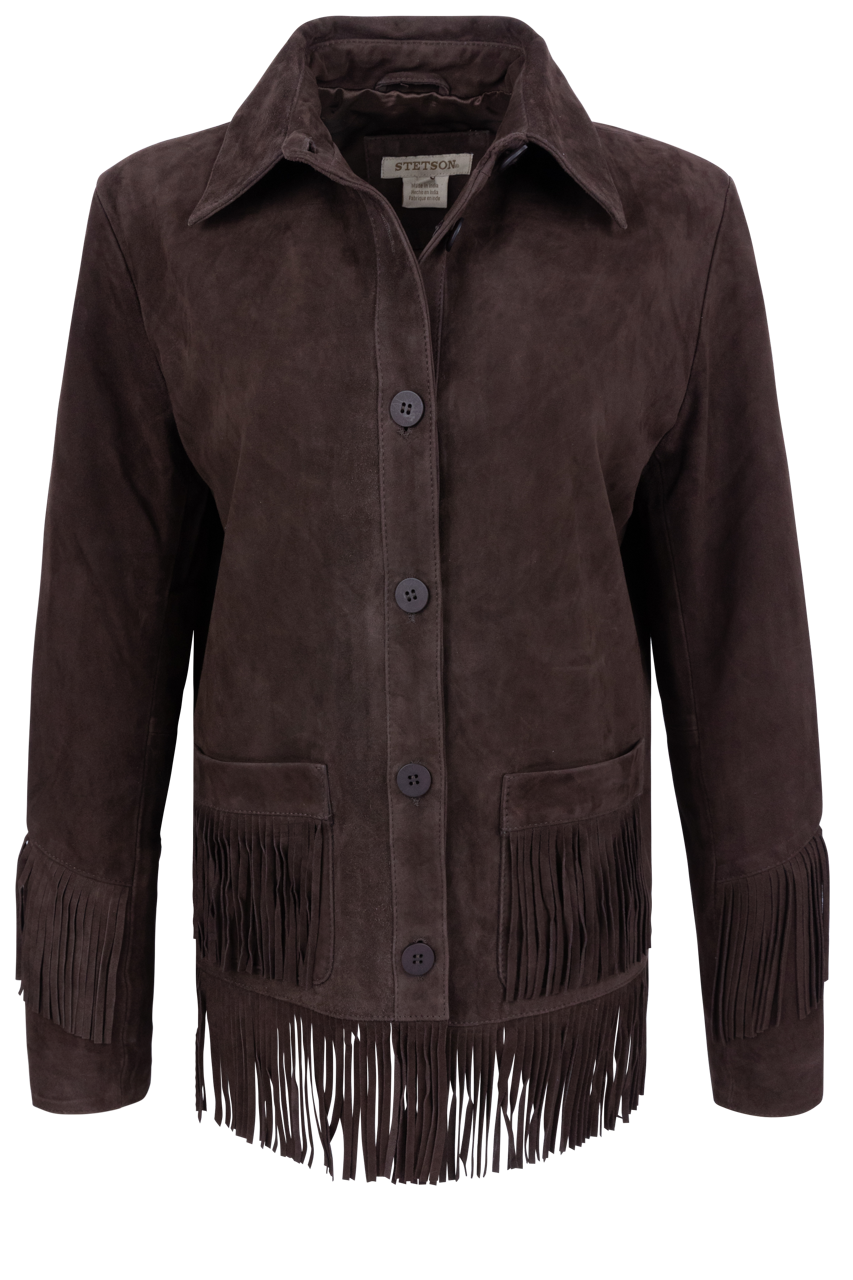 Stetson Women's Suede Fringe Jacket