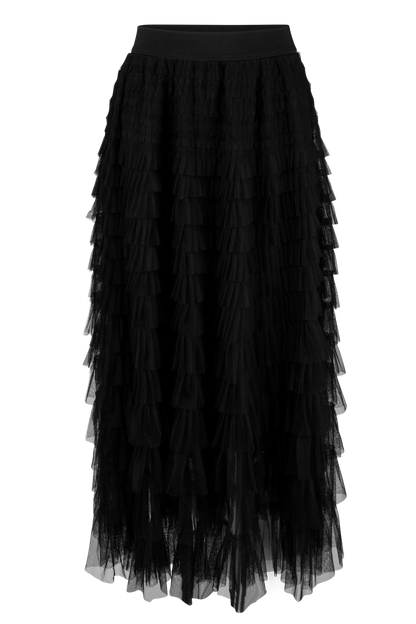 W.A.Y. Tiered Mesh Skirt