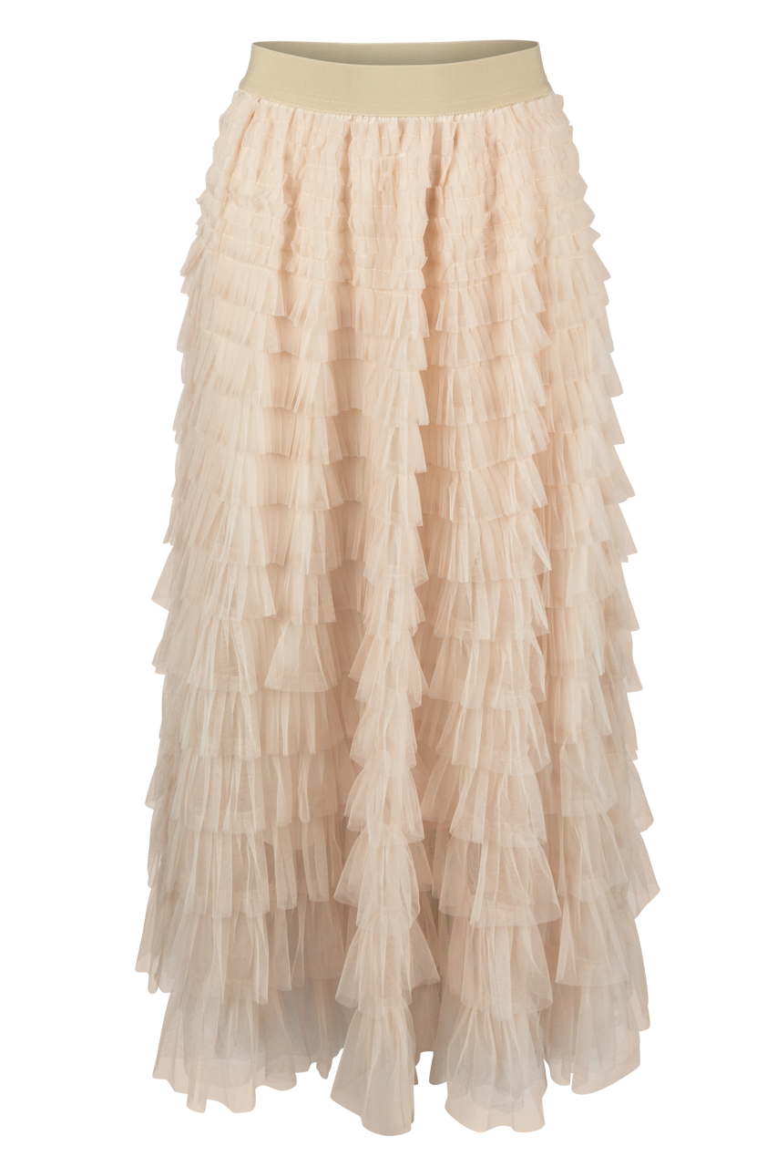 W.A.Y. Tiered Mesh Skirt