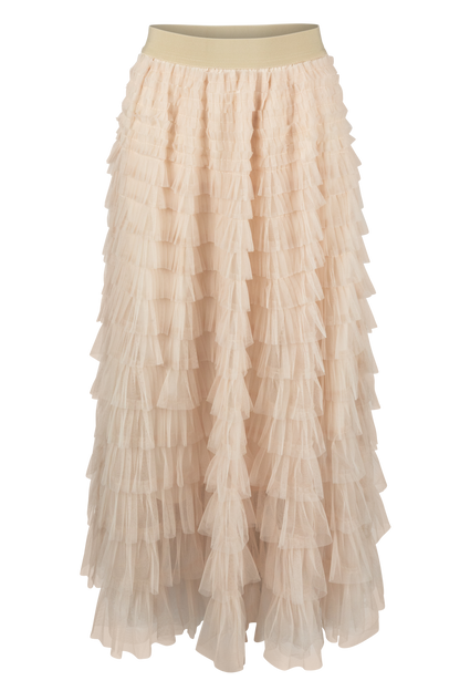 W.A.Y. Tiered Mesh Skirt